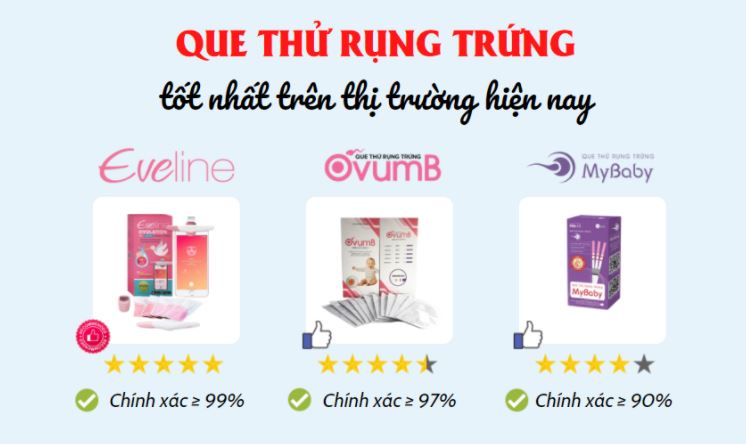 Que thử rụng trứng tốt nhất hiện nay và cách sử dụng! - Vật lý trị liệu