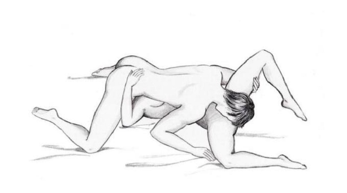 Tư thế 69 đem lại kích thích cho cả chàng và nàng