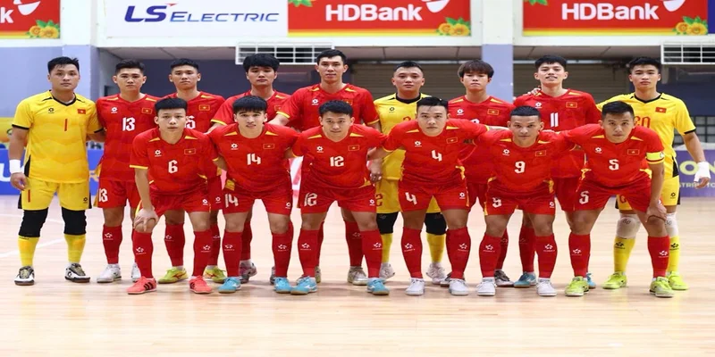 Số lượng cầu thủ futsal