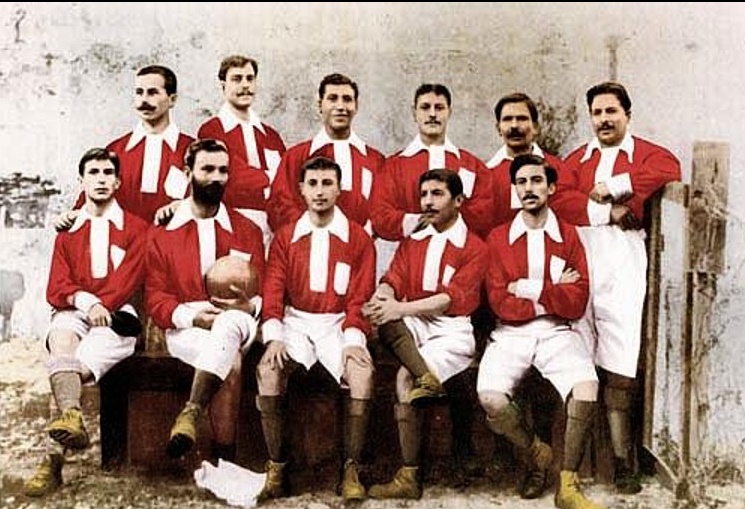 Đội hình Benfica đầu tiên năm 1905