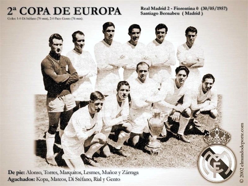 Real Madrid vô địch Cúp C1 1957