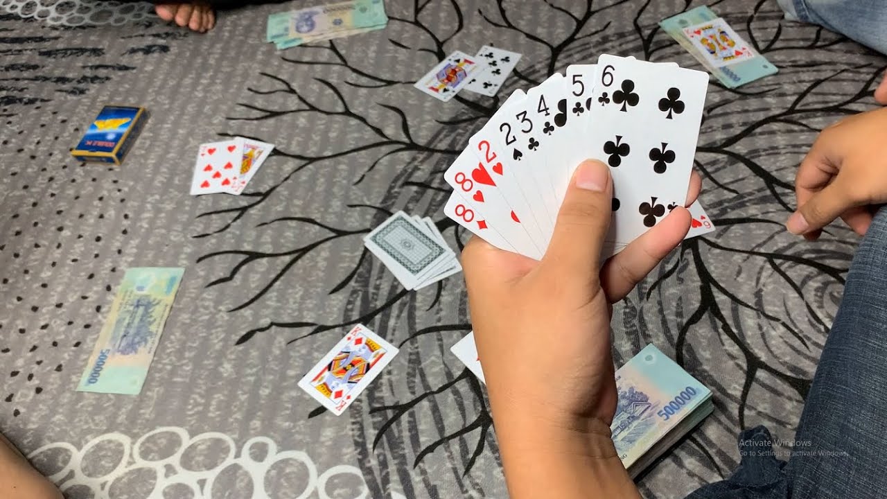 Mẹo Đánh Bài Phỏm Gửi 9 Lá - Những Ván Bài Có Sẵn Phỏm Quá Đẹp - YouTube