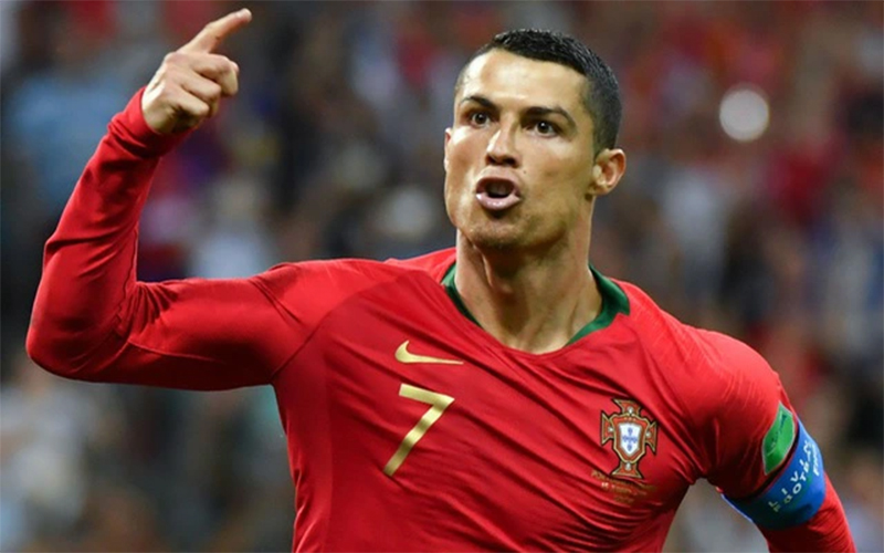 Siêu sao Cristiano Ronaldo trong màu áo câu lạc bộ